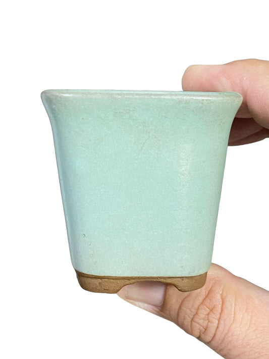 Japanese - Old Glazed Cascade Production Pot (2-1/8" wide)
