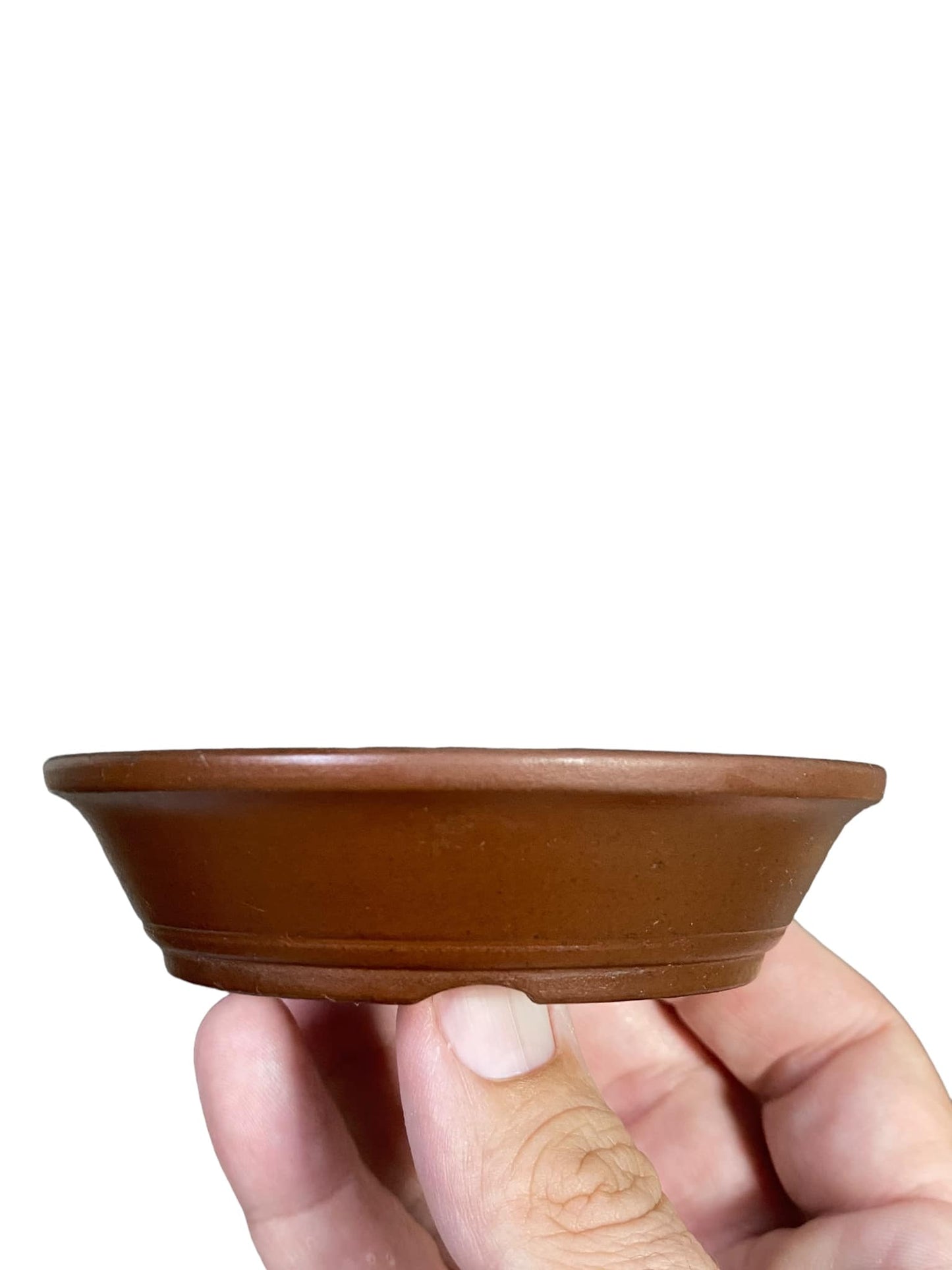 Yamaaki - Classic Unglazed Bowl Pot (3-15/16" wide)