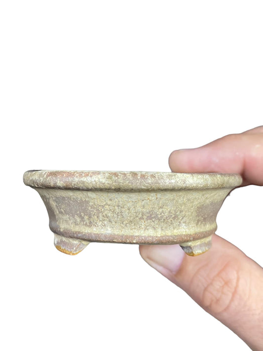 Kyan - Rare Mame Pot with Feet (2-11/16" wide)
