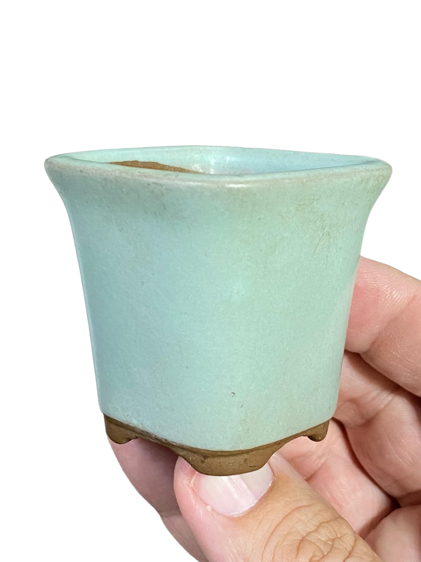 Japanese - Old Glazed Cascade Production Pot (2-1/8" wide)