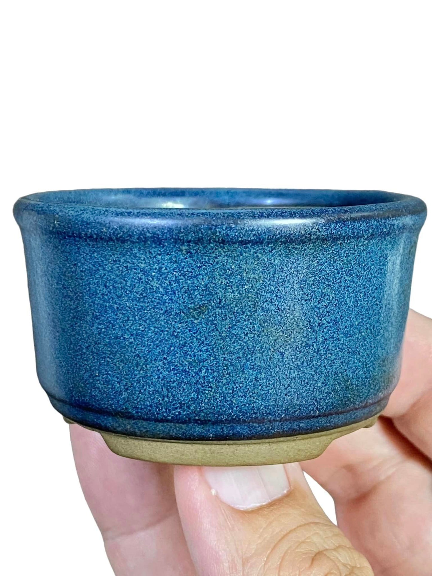 Japanese - Old Glazed Round Production Pot (2-11/16" wide)