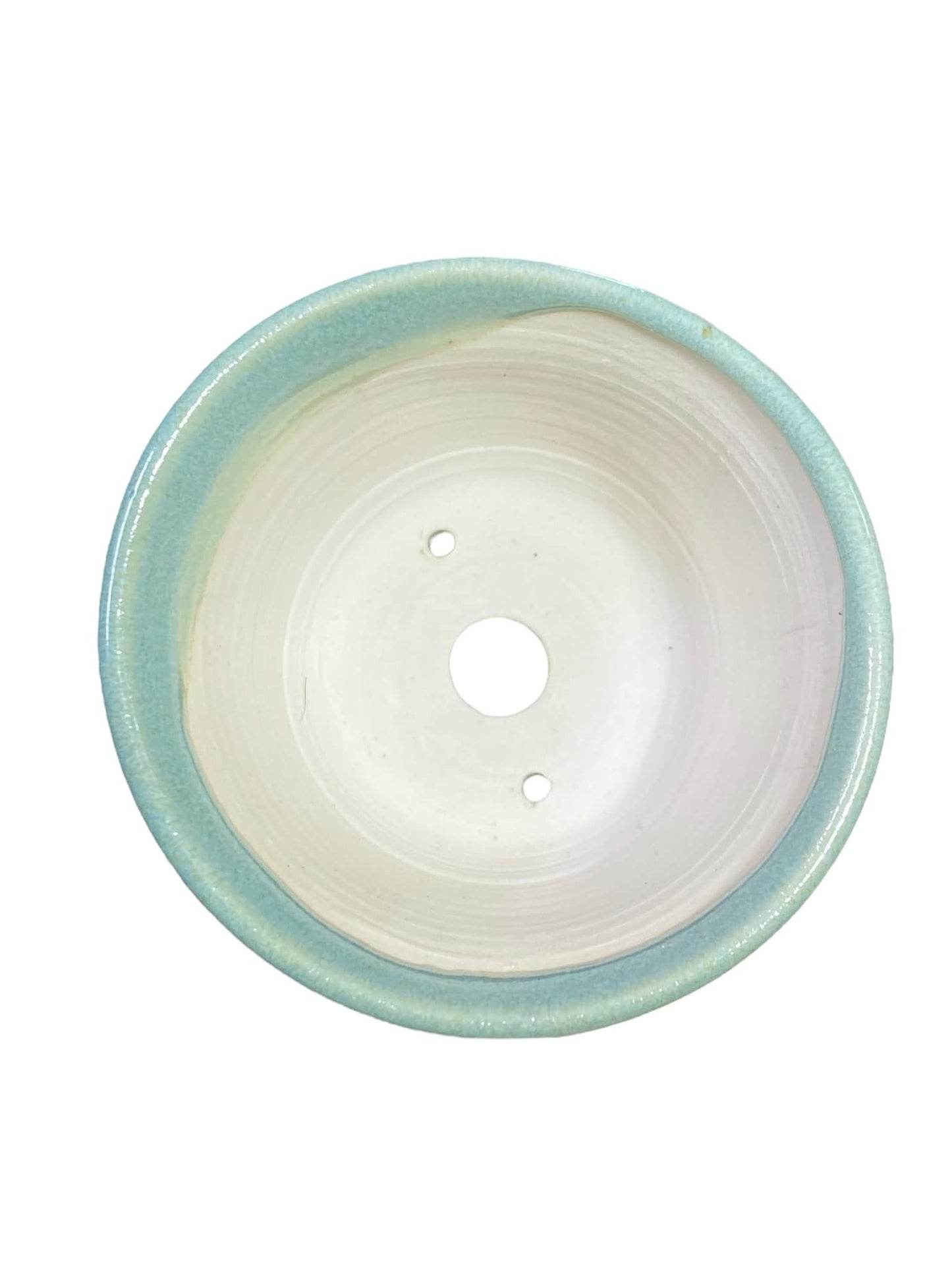 Shoseki - Amazing Glazed Light Blue/Green Round (2-3/8")