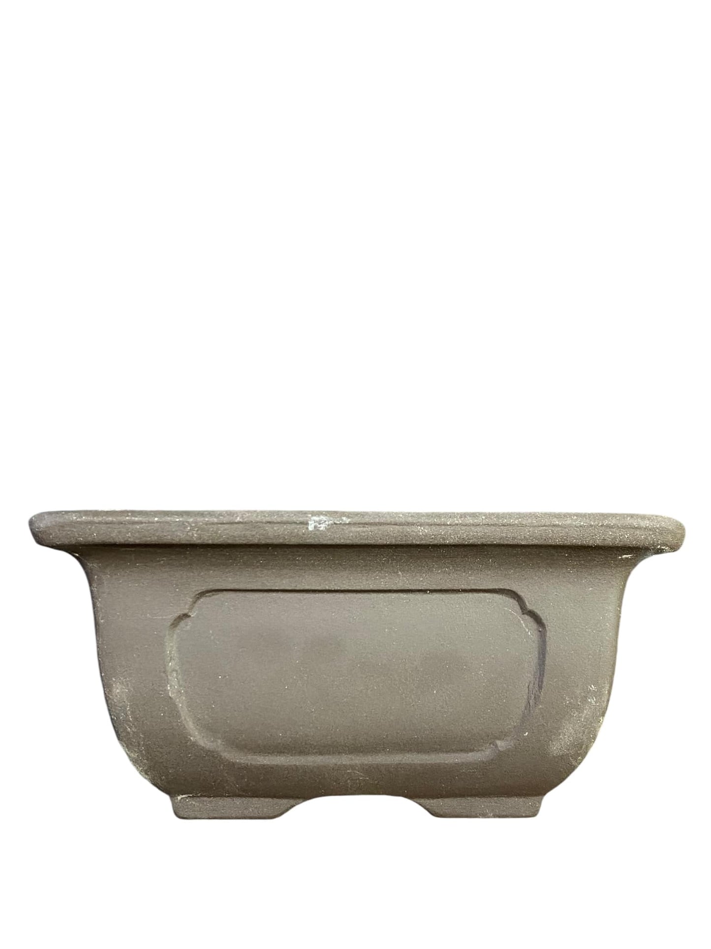 Japanese - Classic Windowed Bonsai Training Pot (7-7/8" wide)