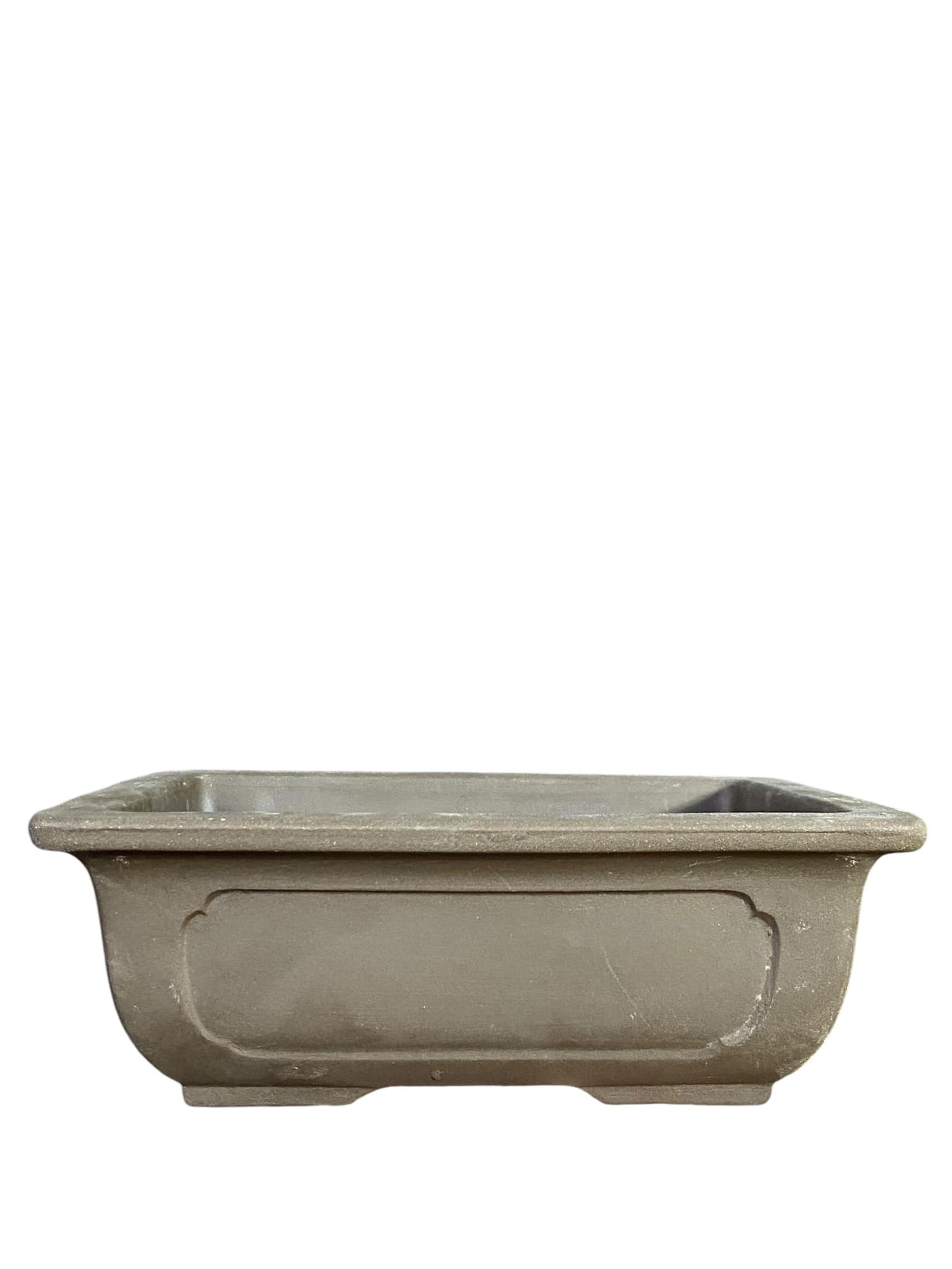 Japanese - Classic Windowed Bonsai Training Pot (7-7/8" wide)