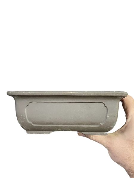 Japanese - Classic Windowed Bonsai Training Pot (7-7/8" wide)