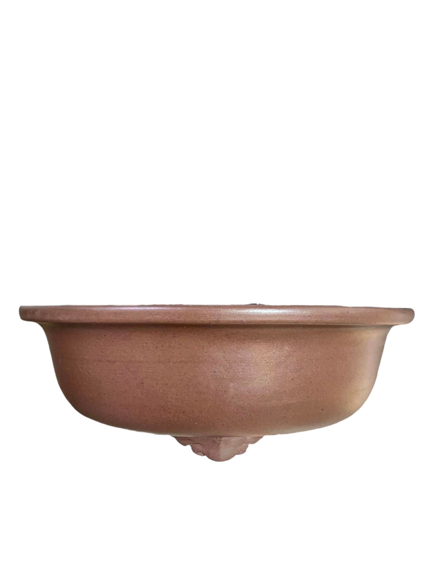 Yamaaki - Classic X-Large Unglazed Bowl Bonsai Pot (11-1/16" wide)