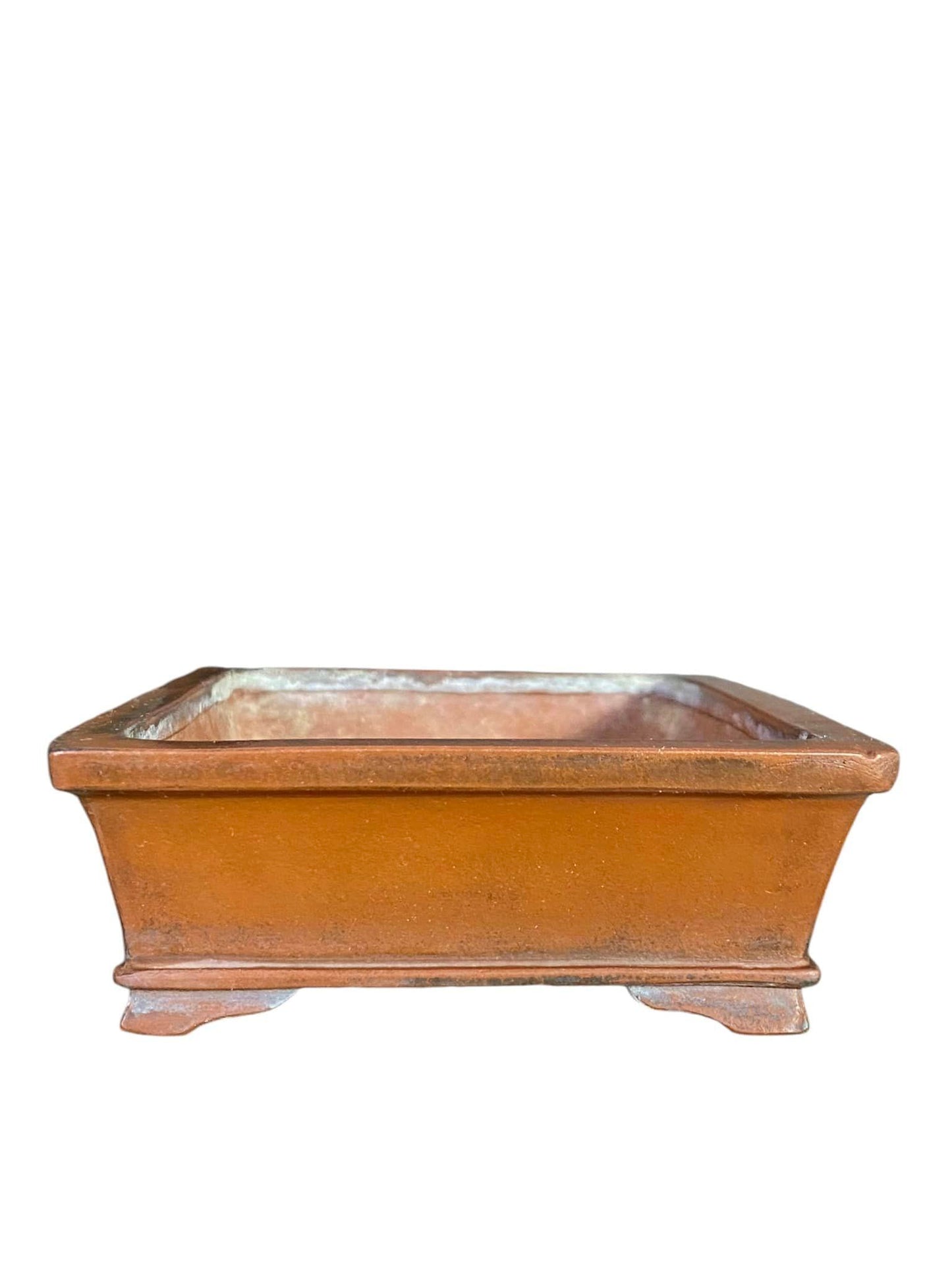 Tokoname - Vintage Rectangle Bonsai Pot (6" wide)