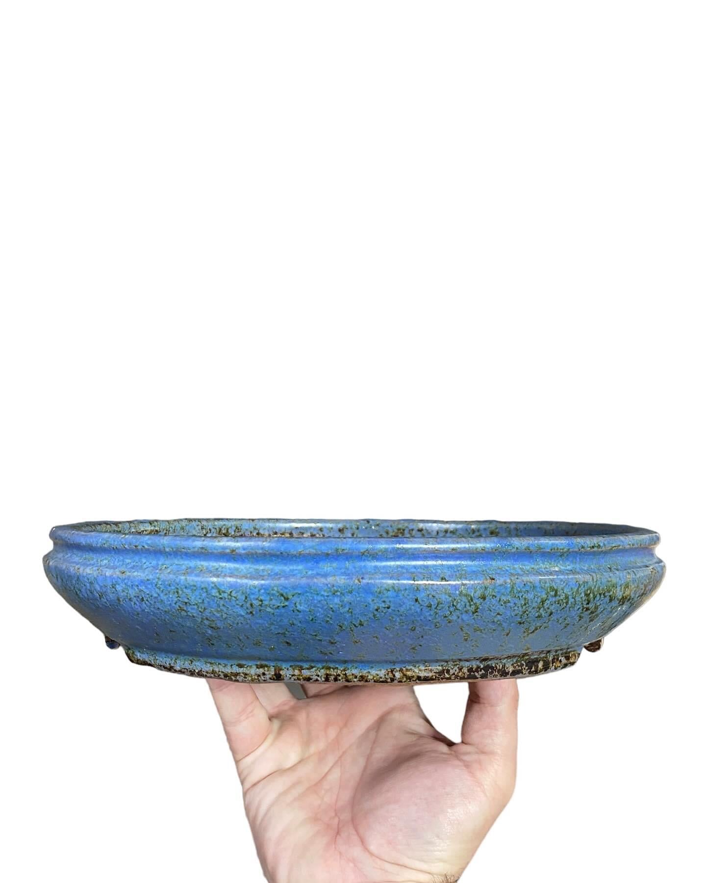 Shuho - Stellar Large Round Bonsai Pot (10-1/2” wide)