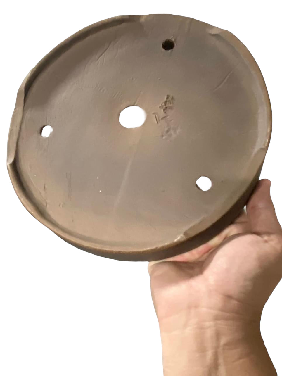 Izumiya - Large Handmade Riveted Bowl Bonsai Pot