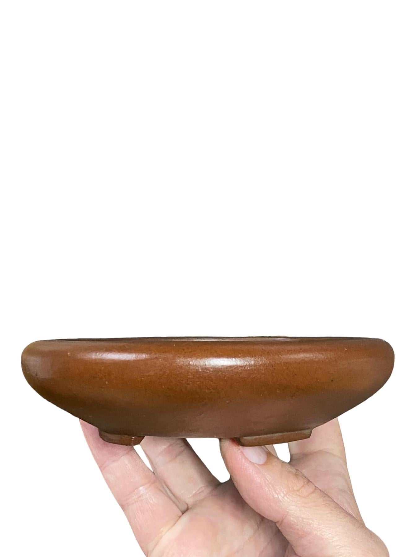 Shibakatsu - Unglazed Oval Style Bonsai Pot (Discounted)