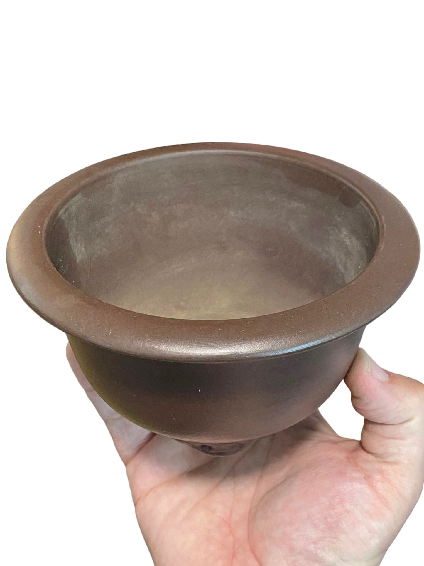 Yamaaki - Old Footed Bowl Bonsai Pot (6” wide)