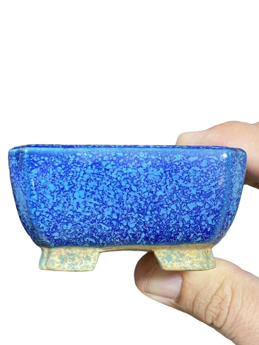 Tosui - Quality Glazed Mame Bonsai Pot (2-7/8” wide)