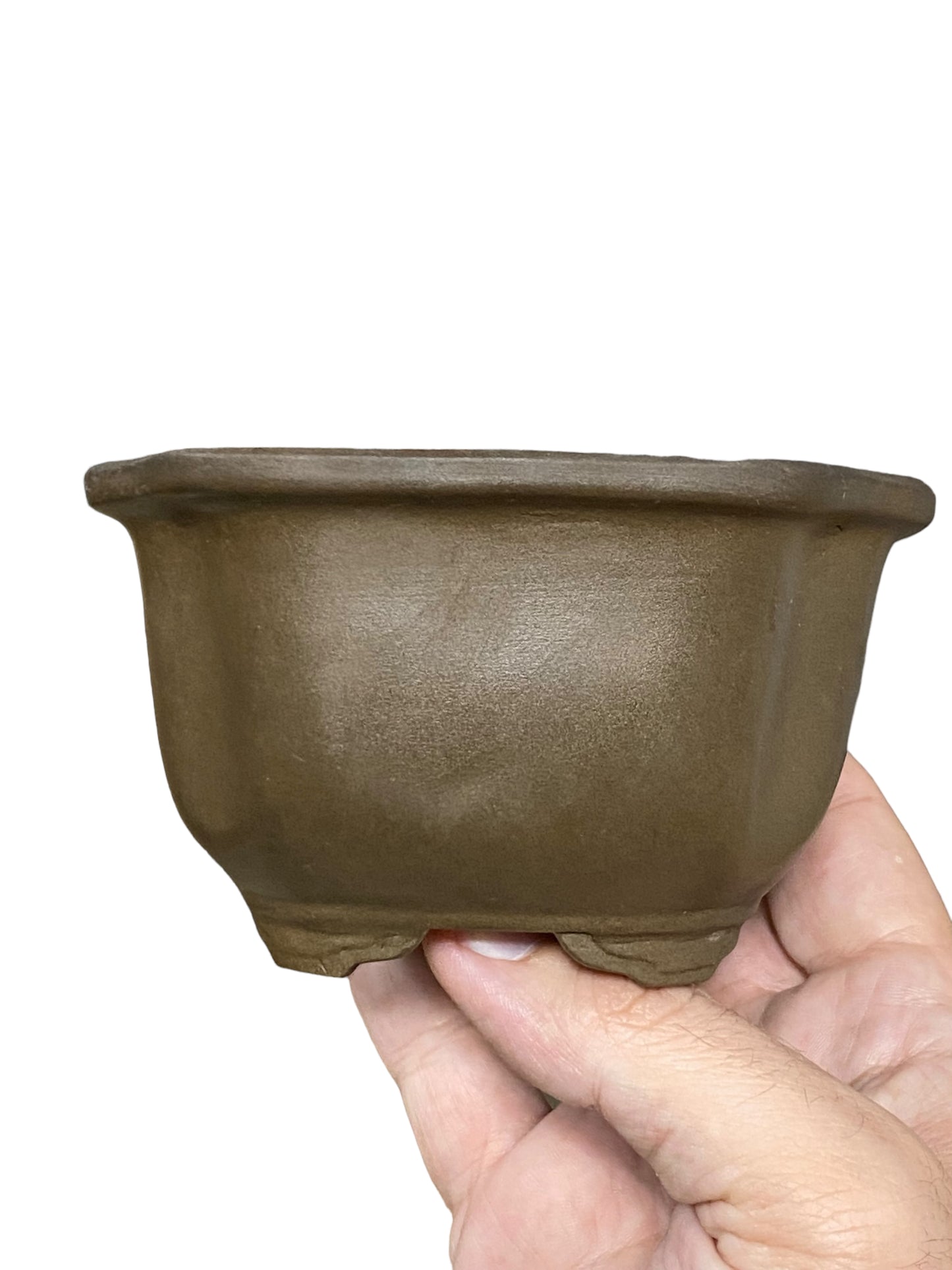 Unglazed Mokko Style Bonsai Pot from China