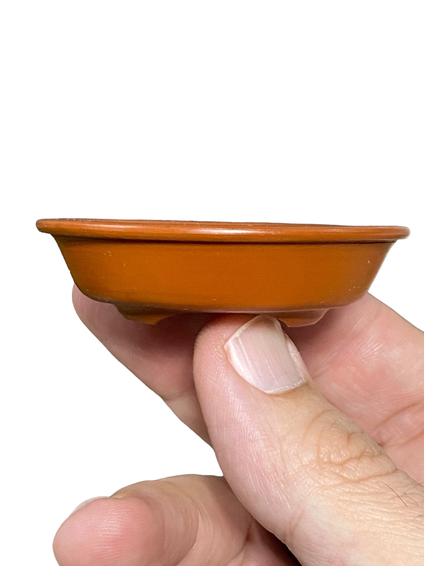 Kousen - Mame Unglazed Shallow Bowl Bonsai Pot