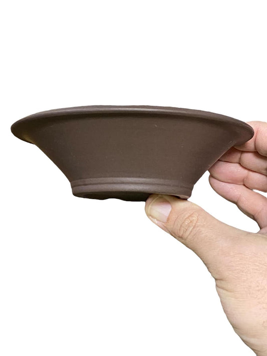 Yamaaki - Classic Unglazed Bowl Bonsai Pot (Discounted)