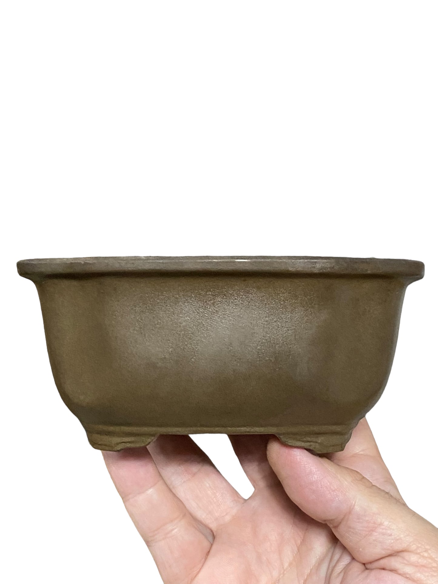 Unglazed Mokko Style Bonsai Pot from China