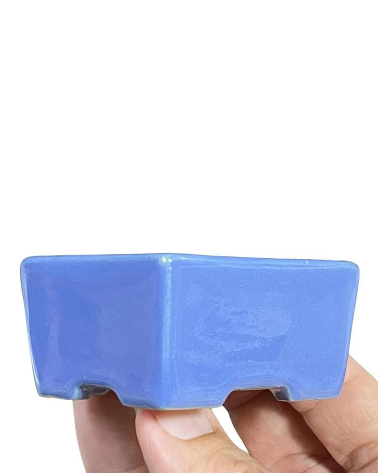 Shozan - Periwinkle Blue Bonsai Pot (2-11/16” wide)
