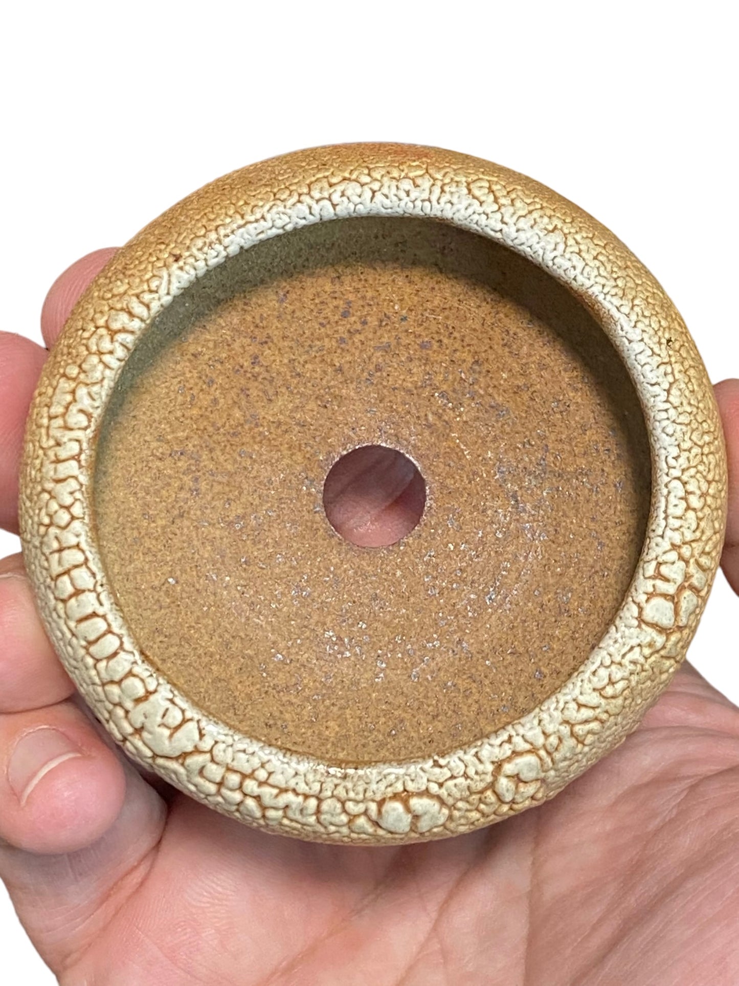Japanese - Textured Glazed Bonsai or Accent Pot