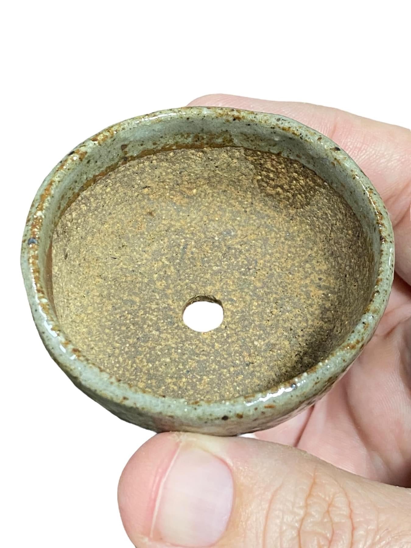 Mituyama - Old Glazed Bonsai Pot
