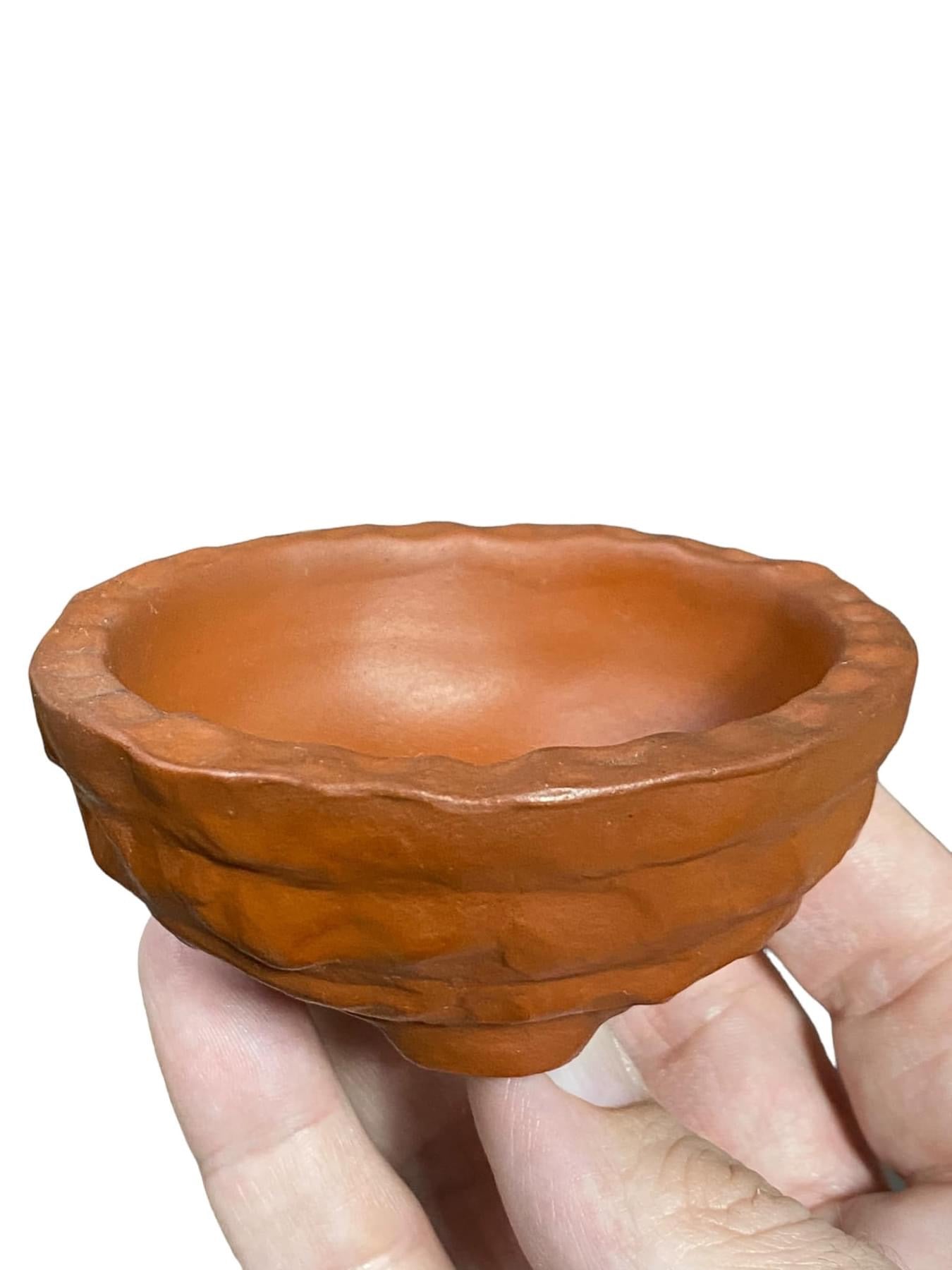 Syueto - Rare Handmade Rectangle Bonsai or Accent Pot (3-5/16" wide)