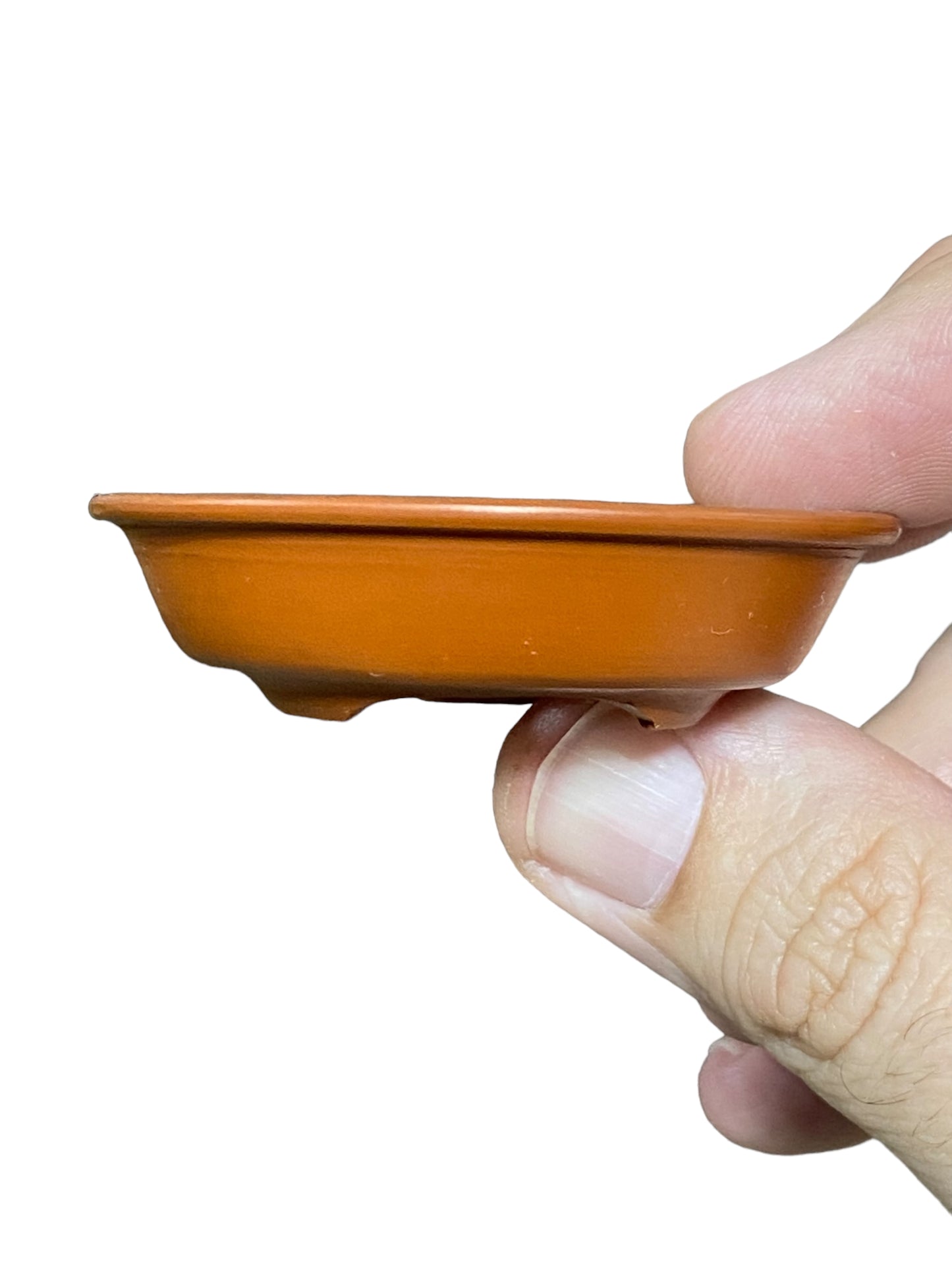 Kousen - Mame Unglazed Shallow Bowl Bonsai Pot