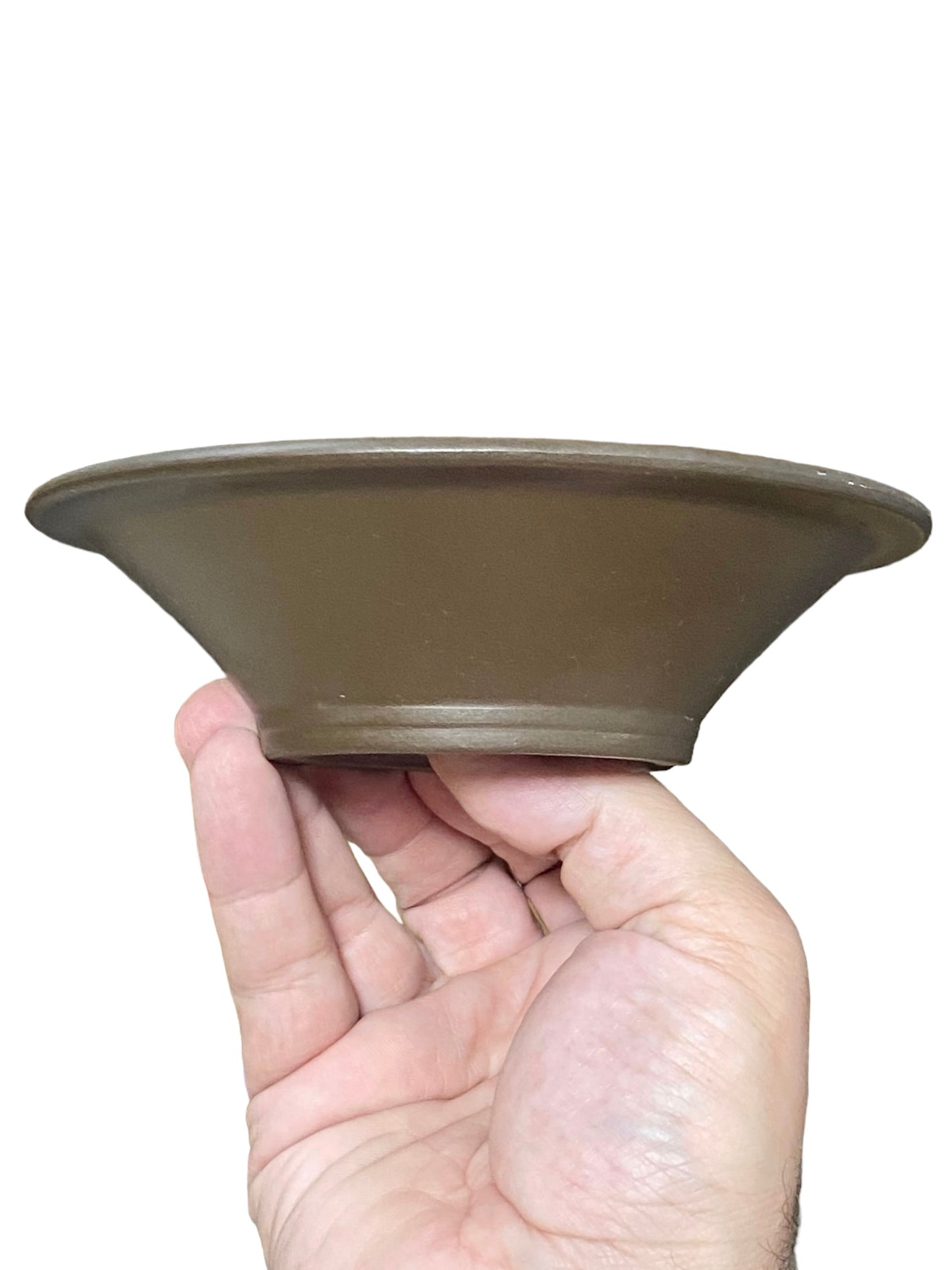 Yamaaki - Classic Unglazed Bowl Bonsai Pot