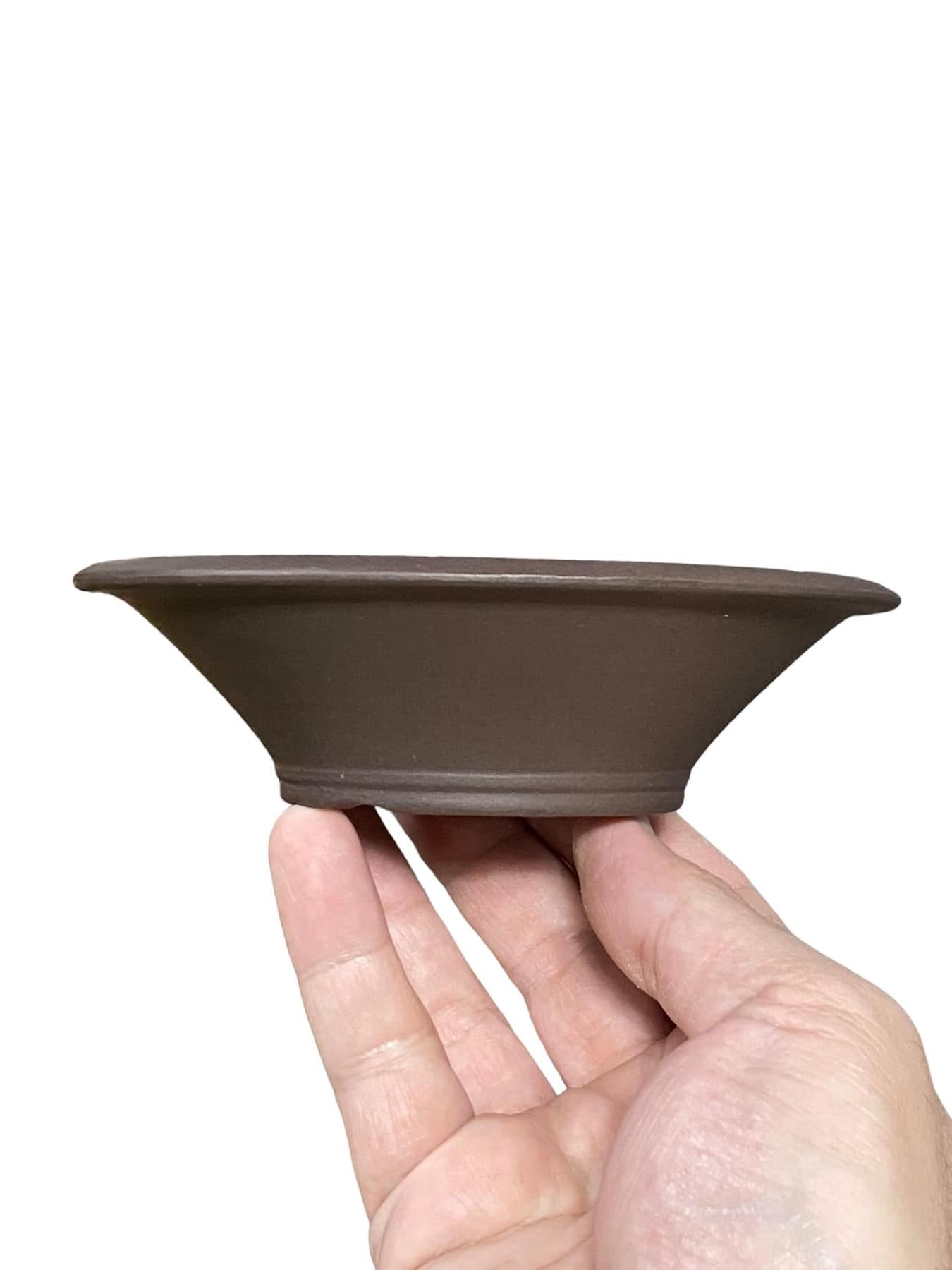 Yamaaki - Classic Unglazed Bowl Bonsai Pot (Discounted)