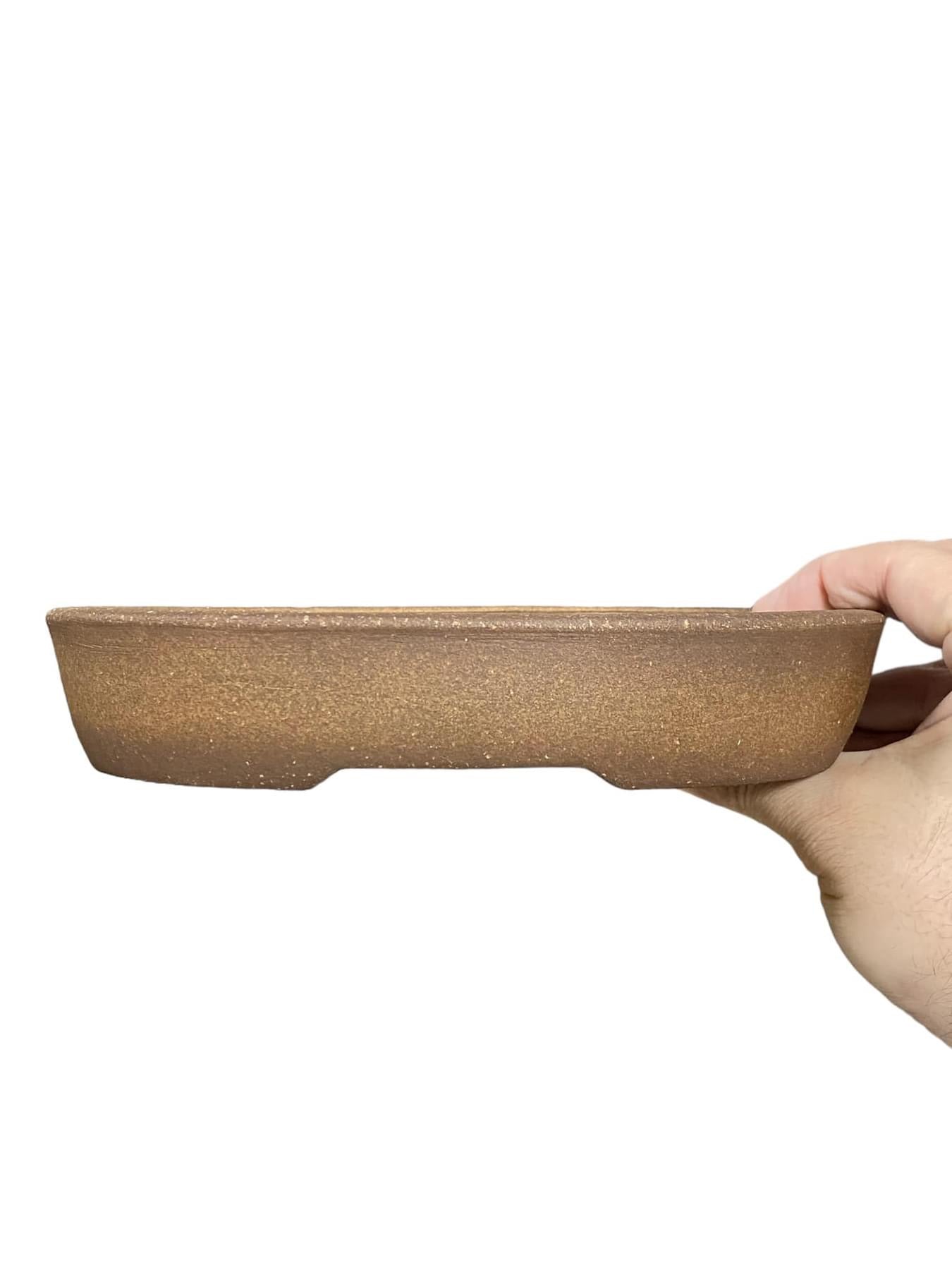 Mazan - Large High Quality Oval Bonsai Pot (8-3/4" wide)